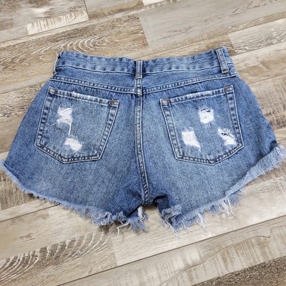 JBD Distressed Denim Shorts Size Small - Picture 2 of 6